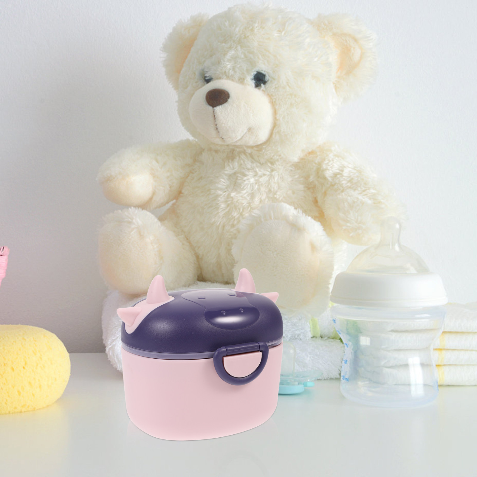 Food Storage Baby - Milk Powder Storage Container Portable Double
