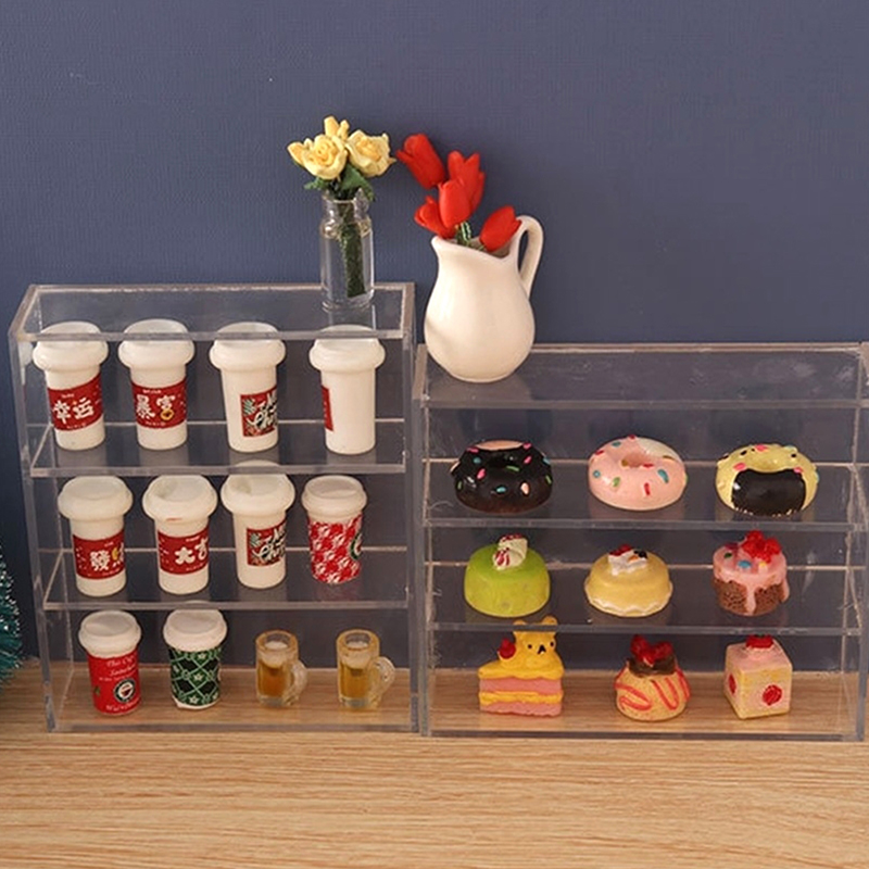 1Pc 1:12 Dollhouse Miniature M - Food Storage For Room 评论和价格