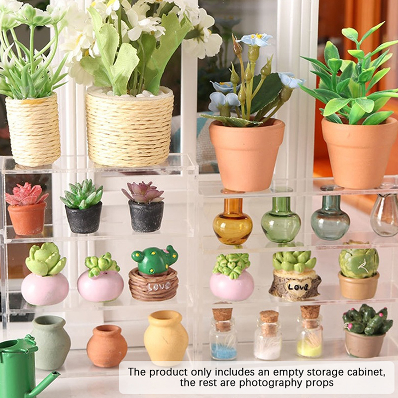 1Pc 1:12 Dollhouse Miniature M - Food Storage For Room 评论和价格
