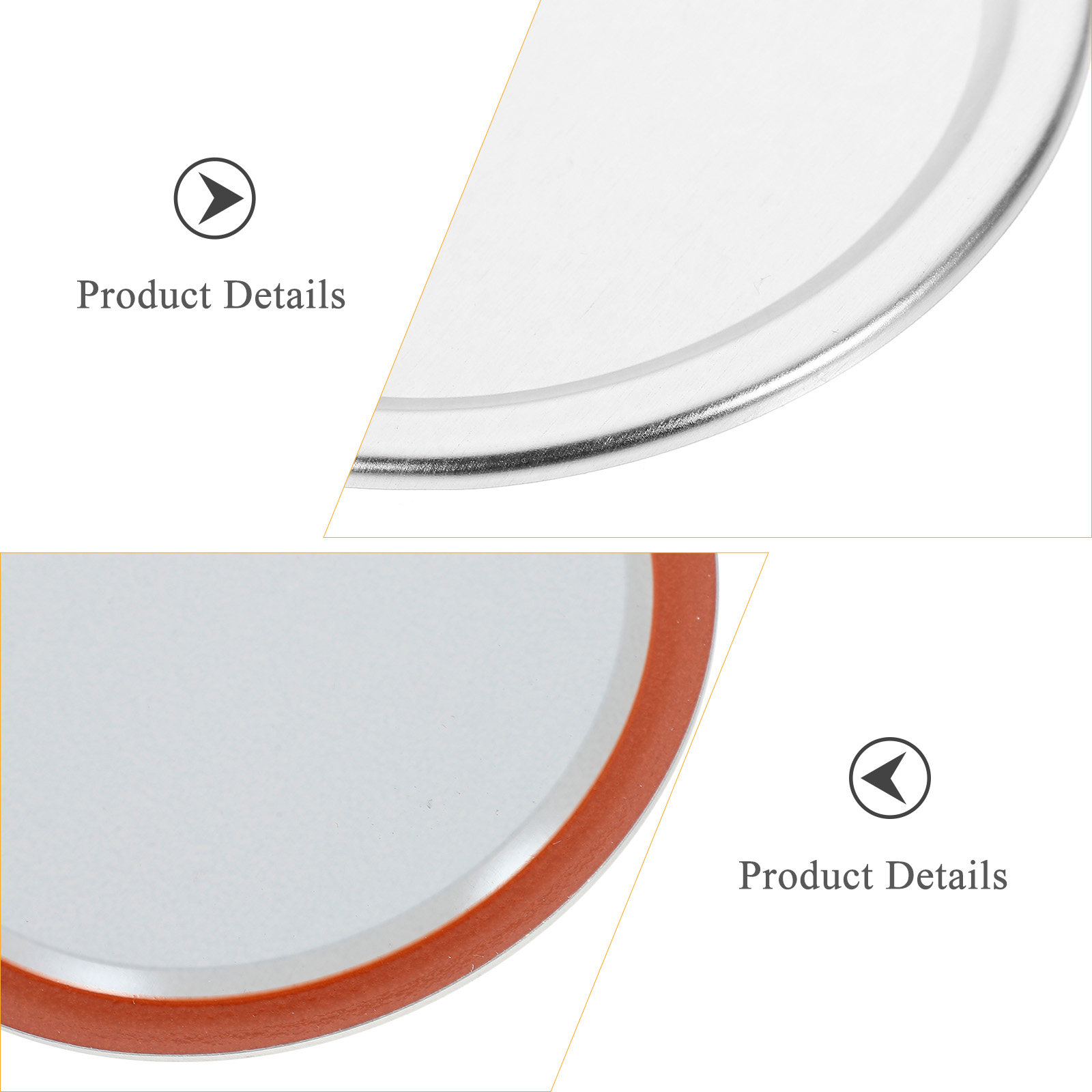 20Pcs Metal Jar Lids Airtight  - Food Storage Jars With Lids 评论和价格