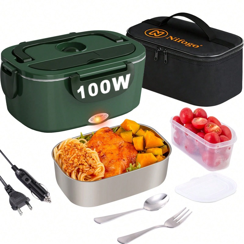100W Electric Heating Lunch Bo - Portable Food Warmer 评论和价格