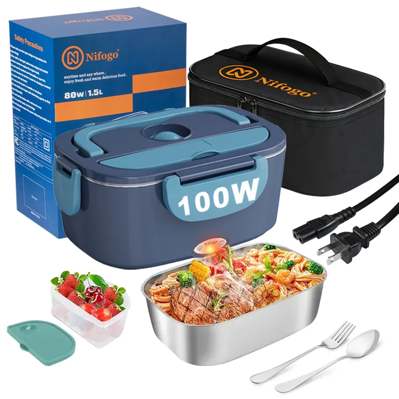 100W Electric Heating Lunch Bo - Portable Food Warmer 评论和价格