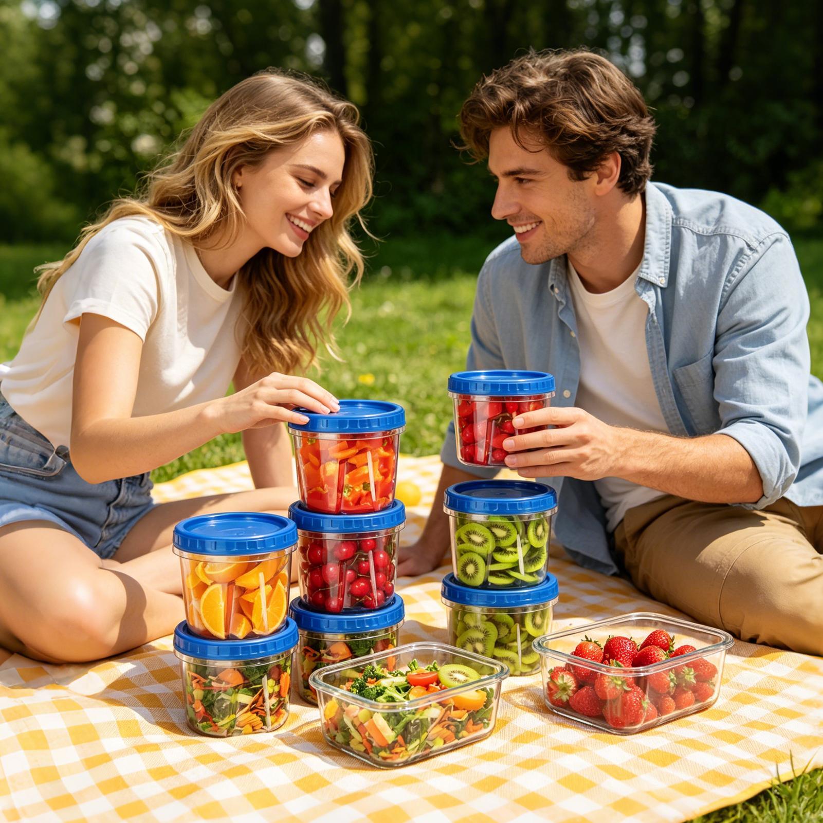 Freezer Containers For Food St - Food Storage Stackable Containers 评论和价格