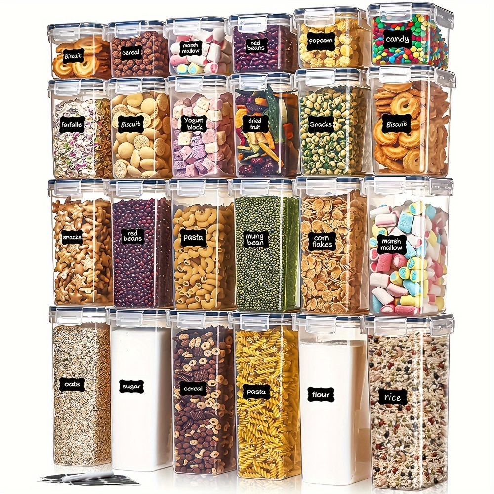 24Pcs Food Storage Containers  - Food Storage Meals 评论和价格