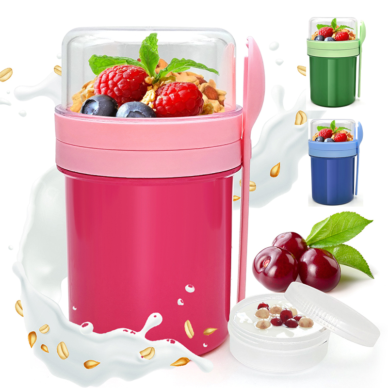 Portable Double Layer Overnigh - Food Storage Meals 评论和价格