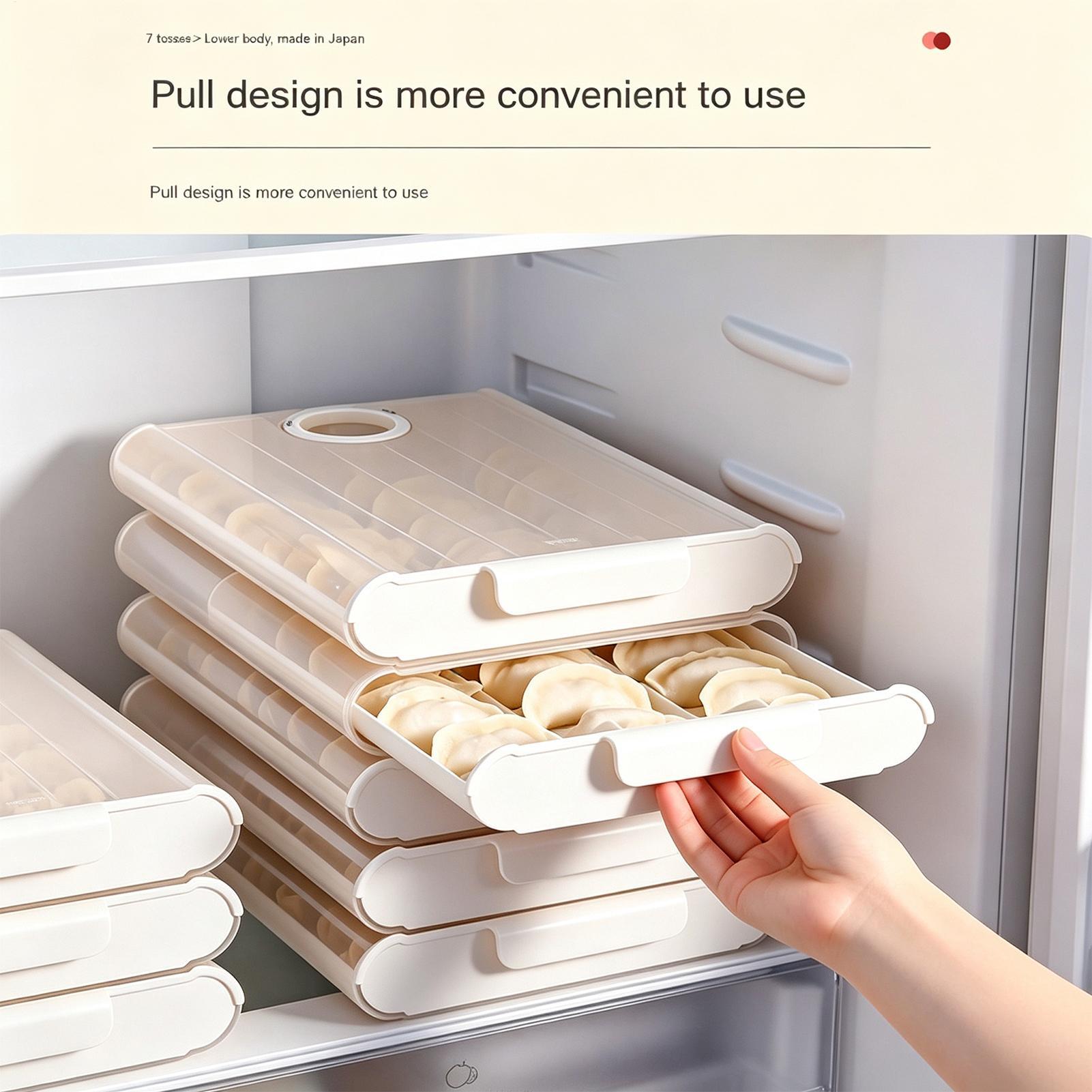 Dumpling Container For Freezer - Food Storage Freezer Containers 评论和价格