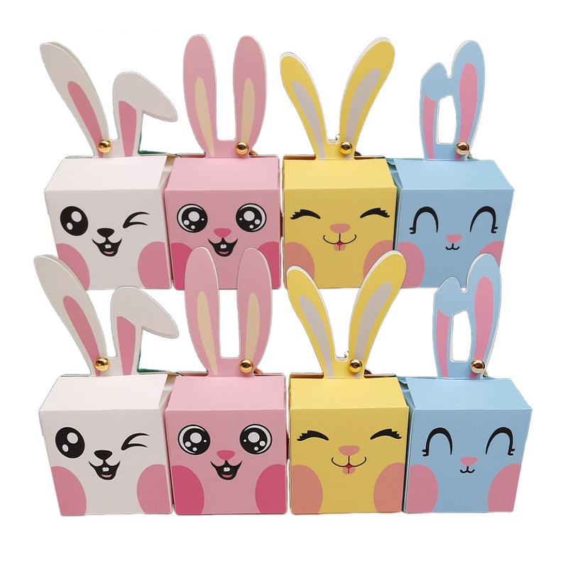12/24Pcs Cartoon Rabbit Candy  - Food Storage Baby 评论和价格
