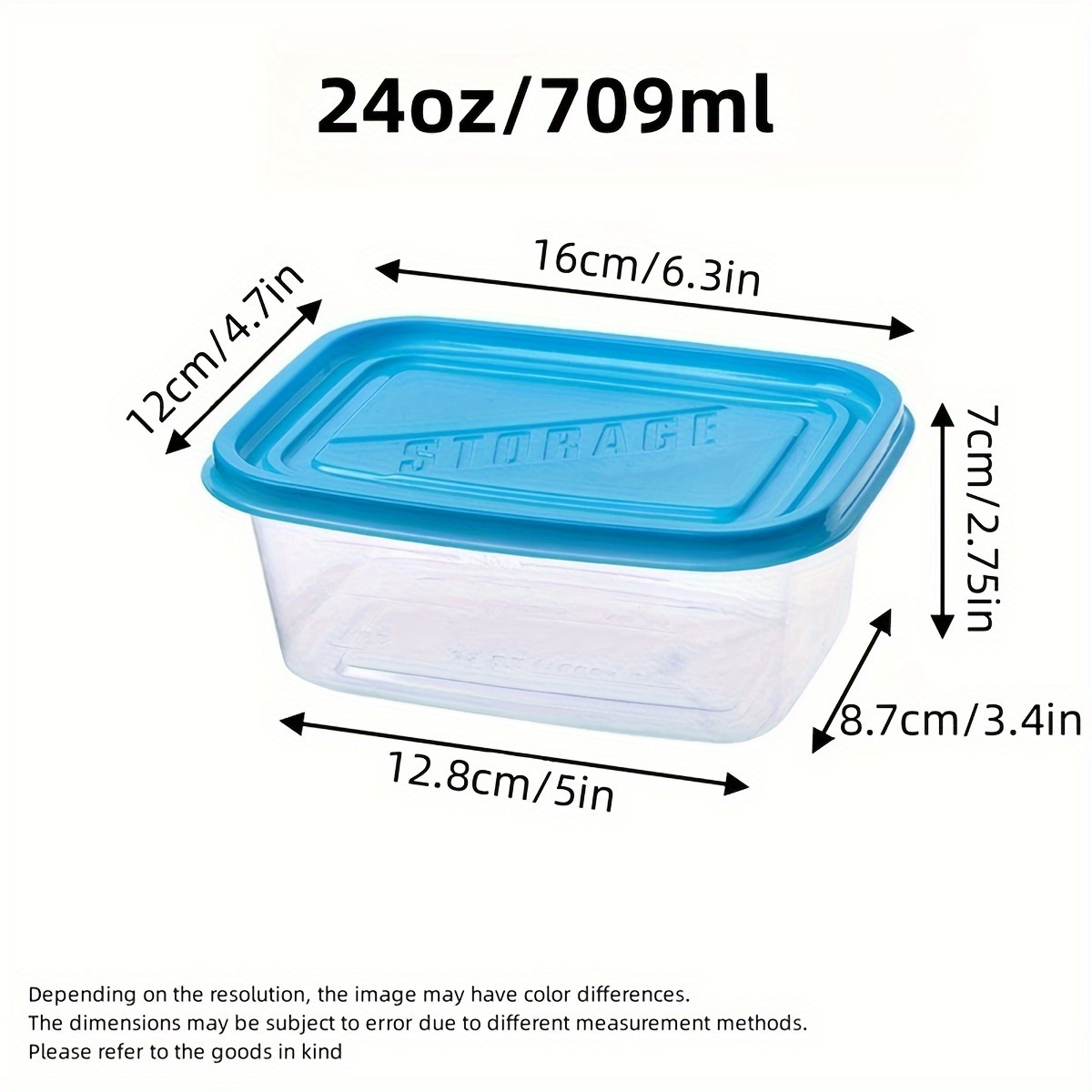 A Set of 6 Transparent Stackab - Food Storage Stackable Containers 评论和价格