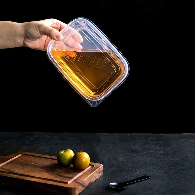 A Set of 6 Transparent Stackab - Food Storage Stackable Containers 评论和价格