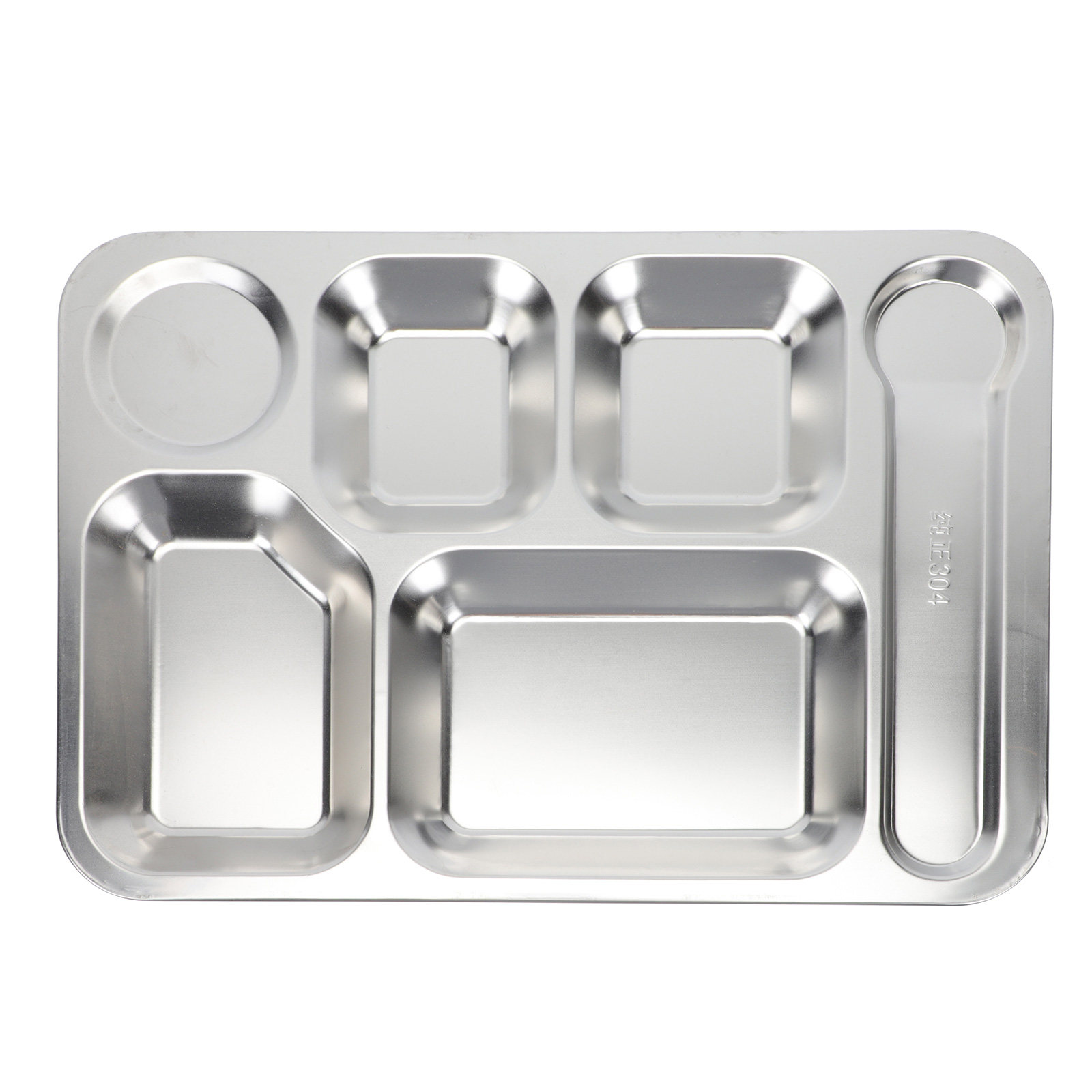 1pc Stainless Steel 6-Compartm - Food Storage Meals 评论和价格