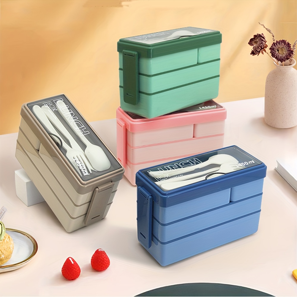 1450ML Bento Lunch Box Large C - Food Storage Stackable Containers 评论和价格