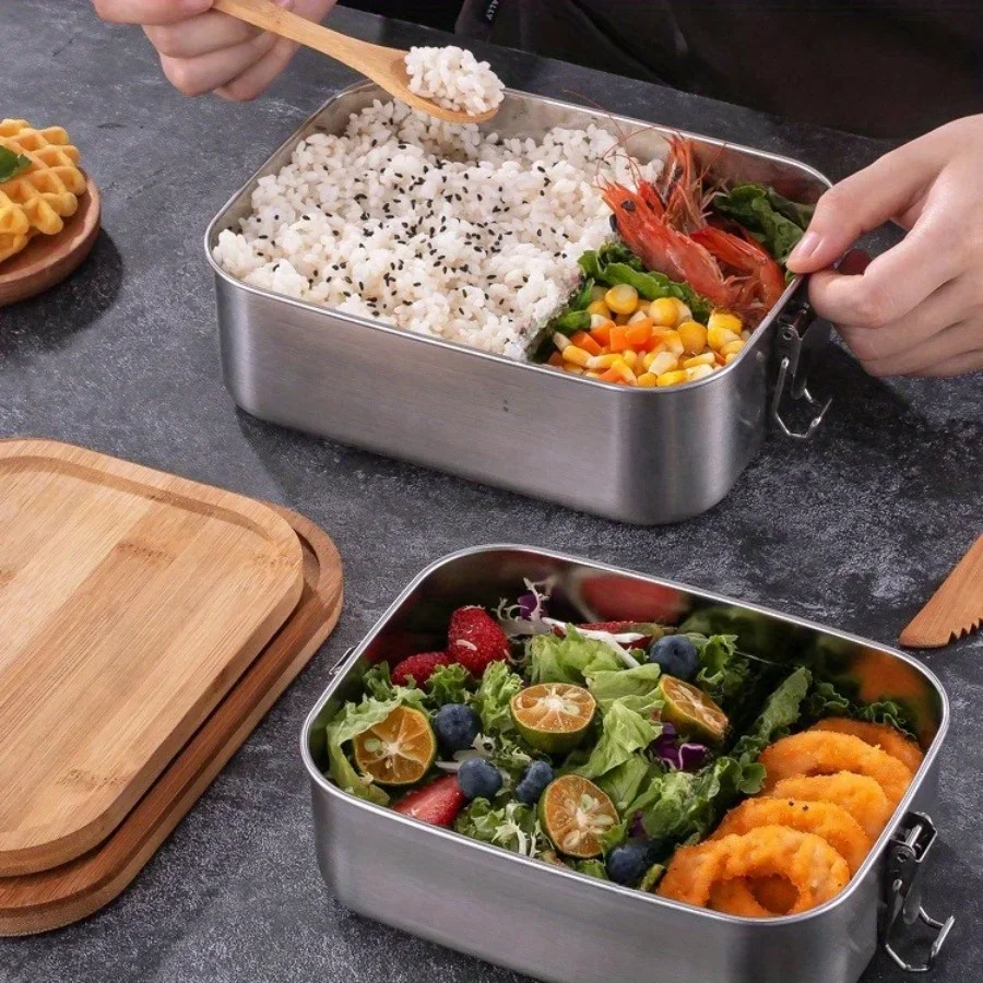 New 304 Stainless Steel Bamboo - Food Storage Ideas 评论和价格