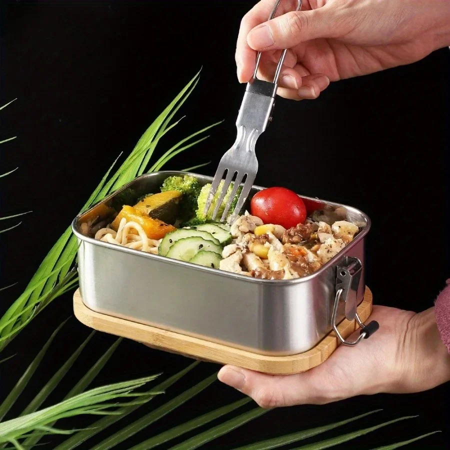 New 304 Stainless Steel Bamboo - Food Storage Ideas 评论和价格