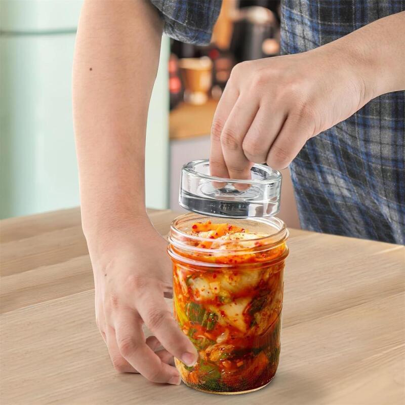Wide Mouth Fermentation Weight - Food Storage Jars With Lids 评论和价格