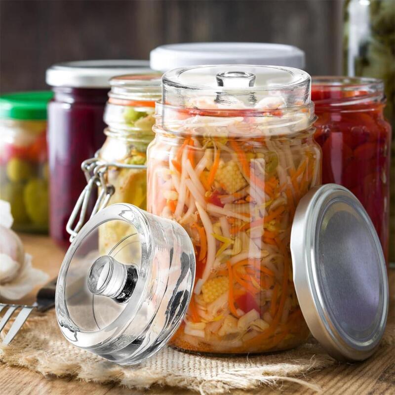 Wide Mouth Fermentation Weight - Food Storage Jars With Lids 评论和价格