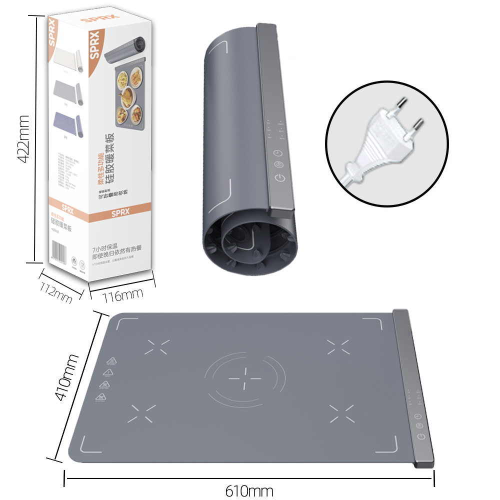 Foldable Food Warmer Mat Elect - Portable Food Warmer 评论和价格