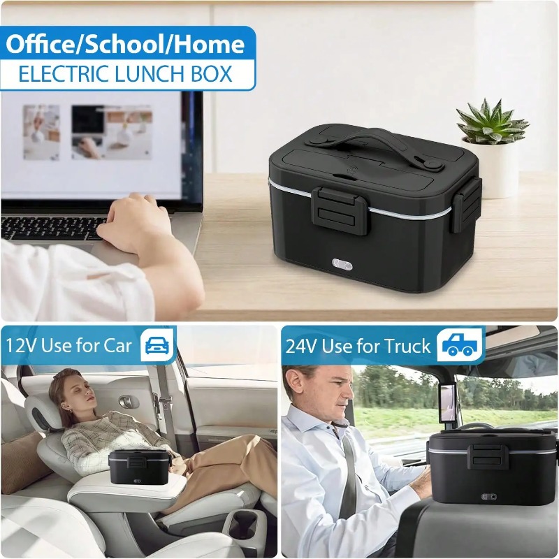100W Electric Heated Lunch Box - Portable Food Warmer 评论和价格
