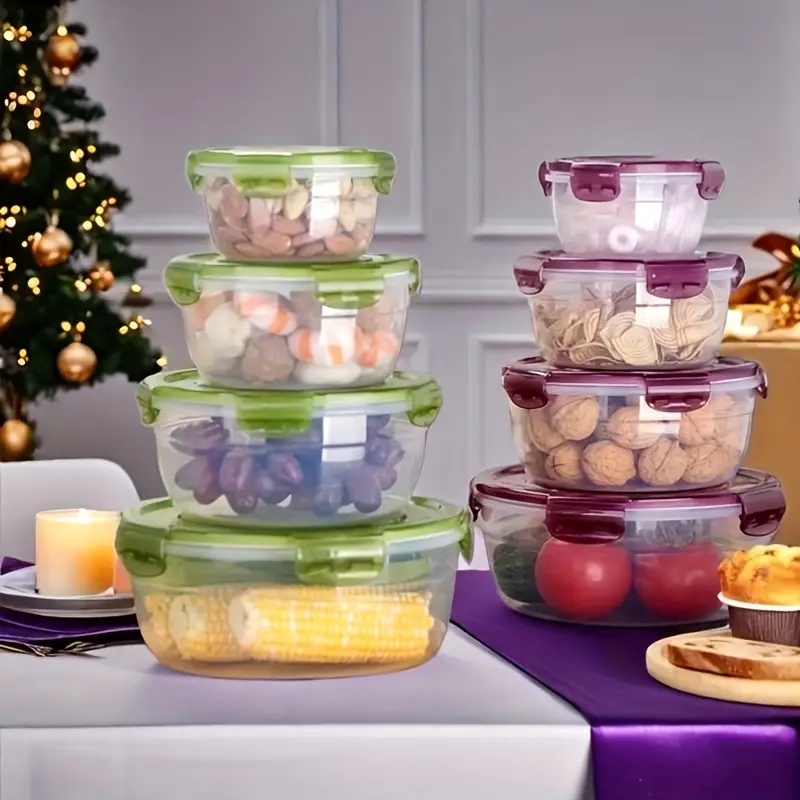 4 Plastic Food Storage Contain - Food Storage Ideas 评论和价格