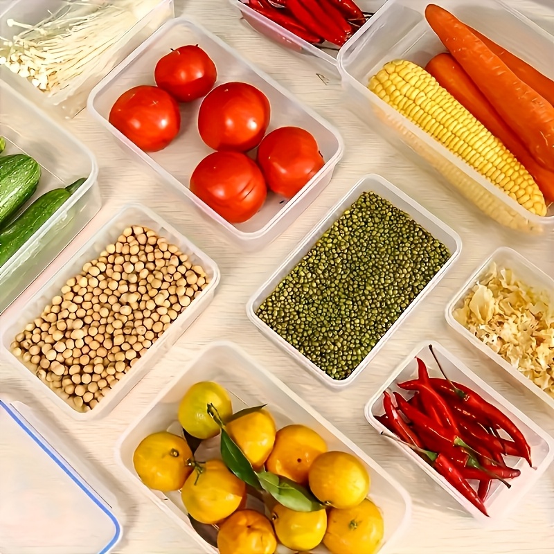 8Pcs Set Includes 4 Containers - Food Storage Freezer Containers 评论和价格