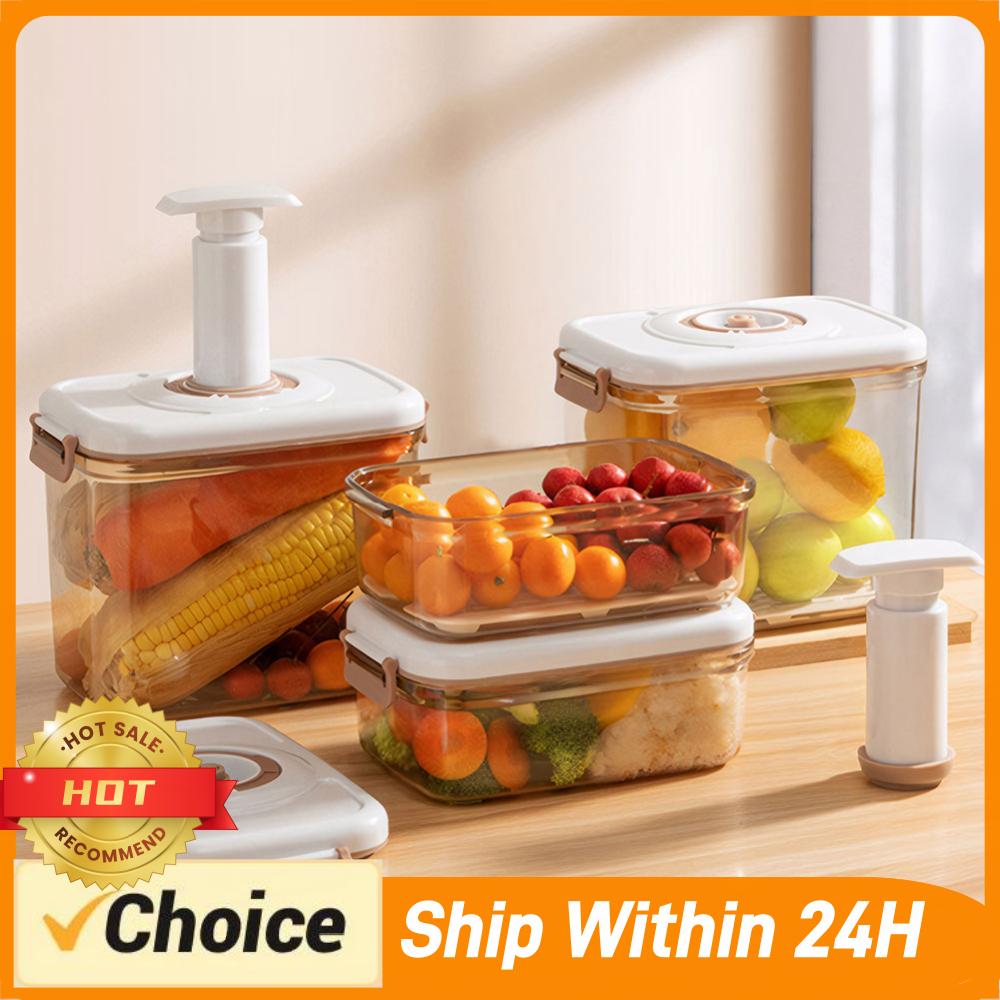 Vacuum Food Storage Container  - Food Storage Vacuum Pump 评论和价格