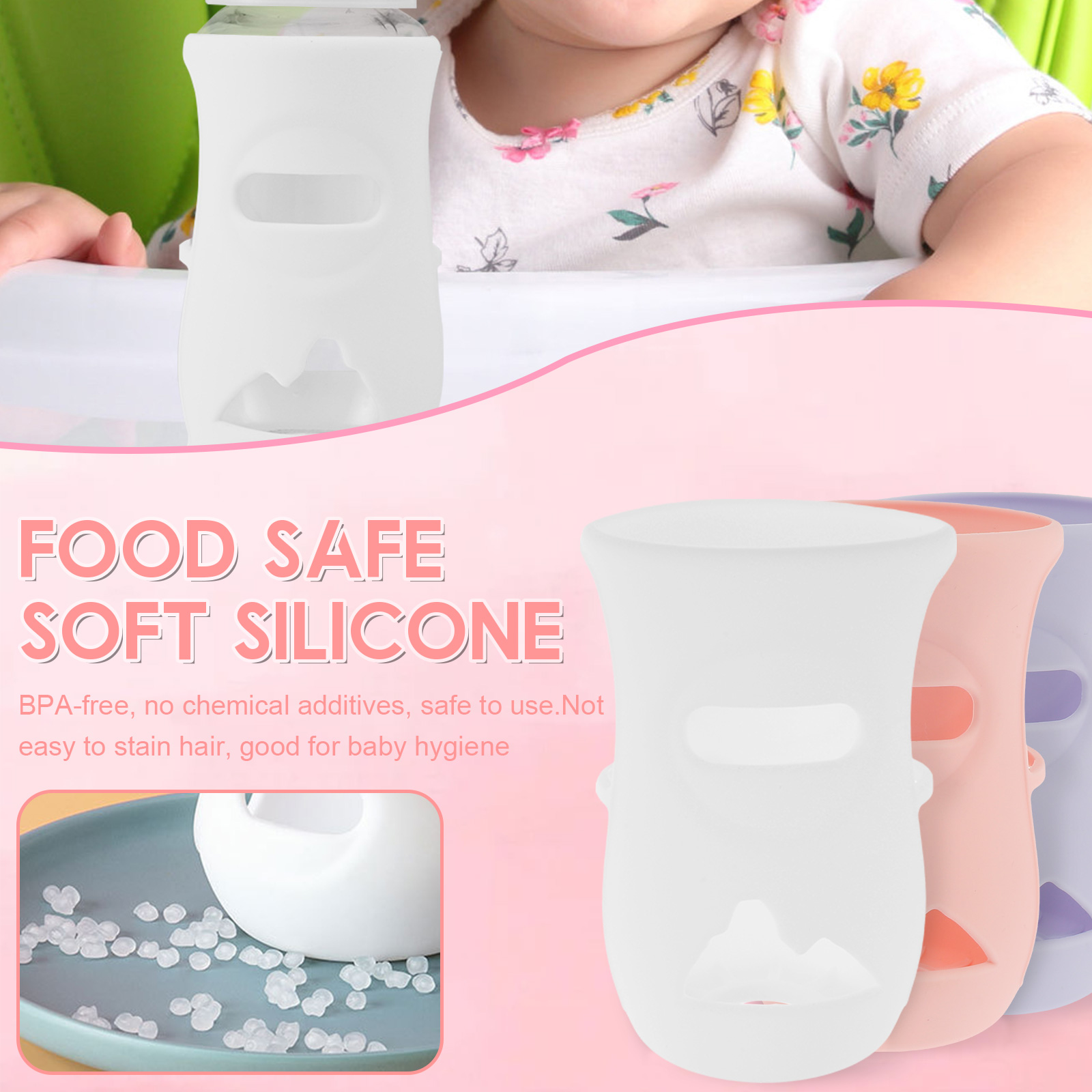 Silicone Sleeves Silicone Baby - Food Storage Keep Warm 评论和价格