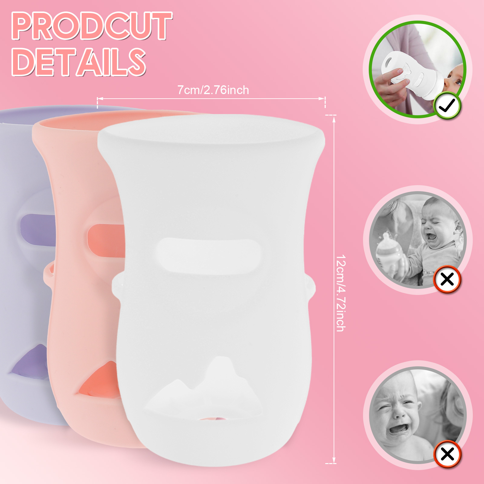 Silicone Sleeves Silicone Baby - Food Storage Keep Warm 评论和价格