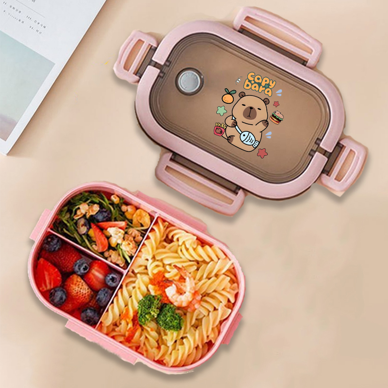 Capybara Bento Lunch Box Anime - Food Storage For Room 评论和价格