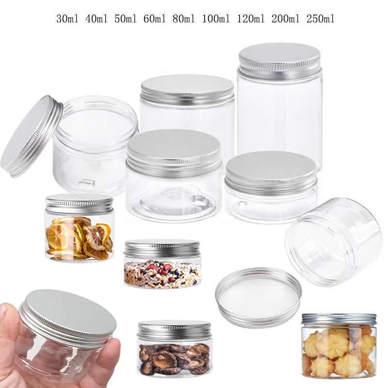 1-10Pcs 20/25/30/40/45-250ml S - Food Storage Jars With Lids 评论和价格