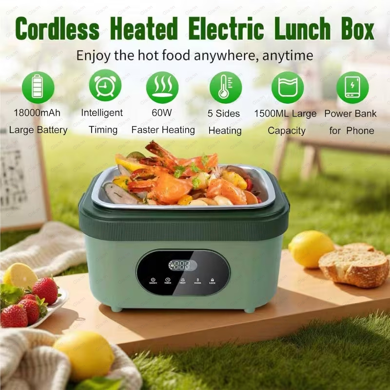 Gison 1.5L Portable Wireless H - Portable Food Warmer 评论和价格