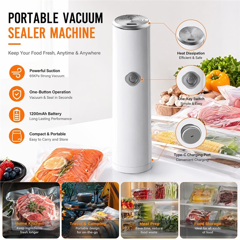 【618 SUMMER SALE】Portable Hand - Food Storage Vacuum Pump 评论和价格