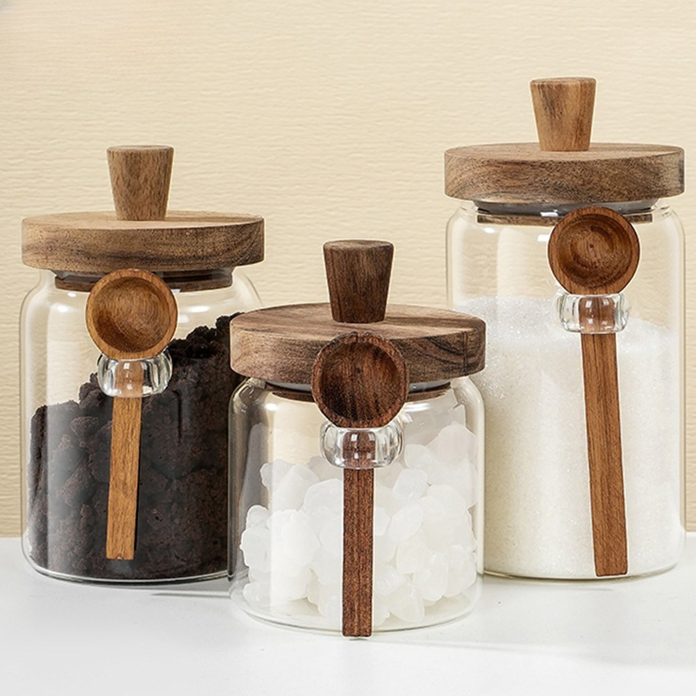 Transparent Glass Food Storage - Food Storage Jars With Lids 评论和价格