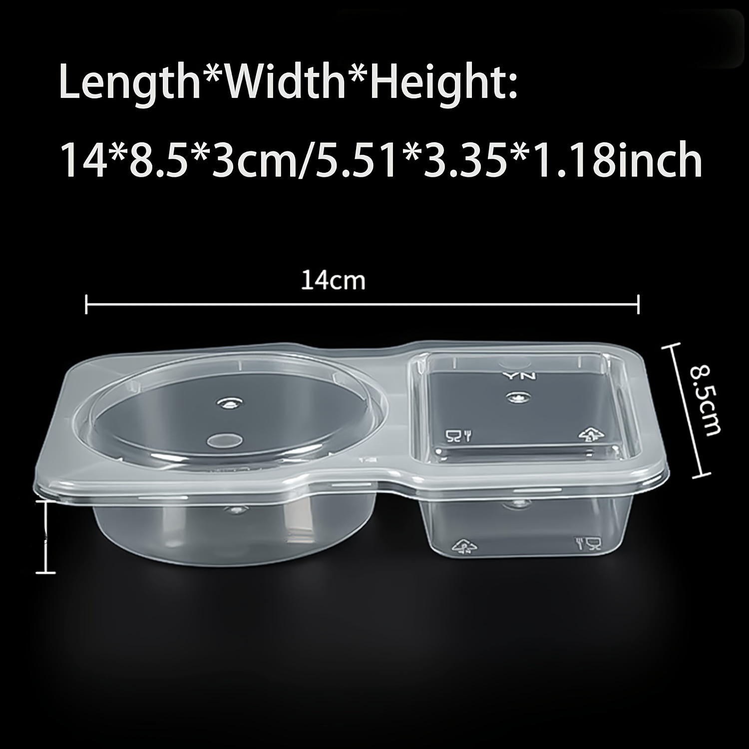 10Pcs Food Storage Containers  - Food Storage Stackable Containers 评论和价格