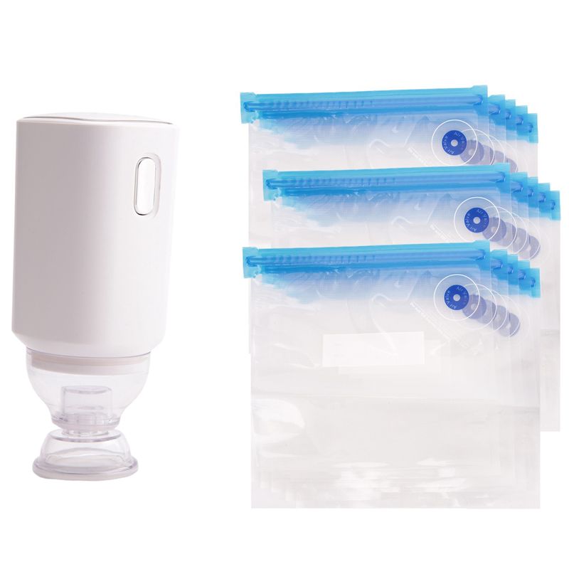 Lightweight 1Set Vacuum Food S - Food Storage Vacuum Pump 评论和价格
