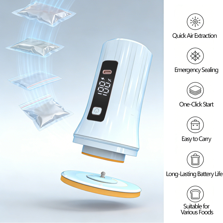 Rechargeable Handheld Mini Vac - Food Storage Vacuum Pump 评论和价格