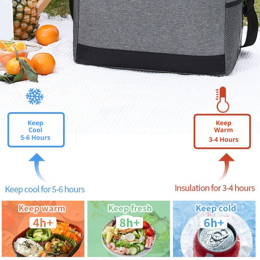 30L Insulated Cooler Bag Oxfor - Food Storage Keep Warm 评论和价格