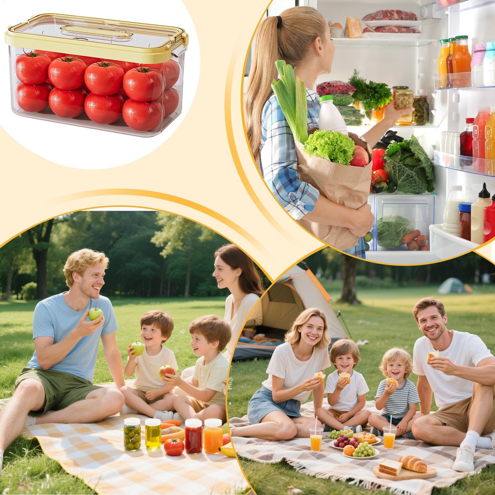 Fridge Food Storage Containers - Food Storage Stackable Containers 评论和价格