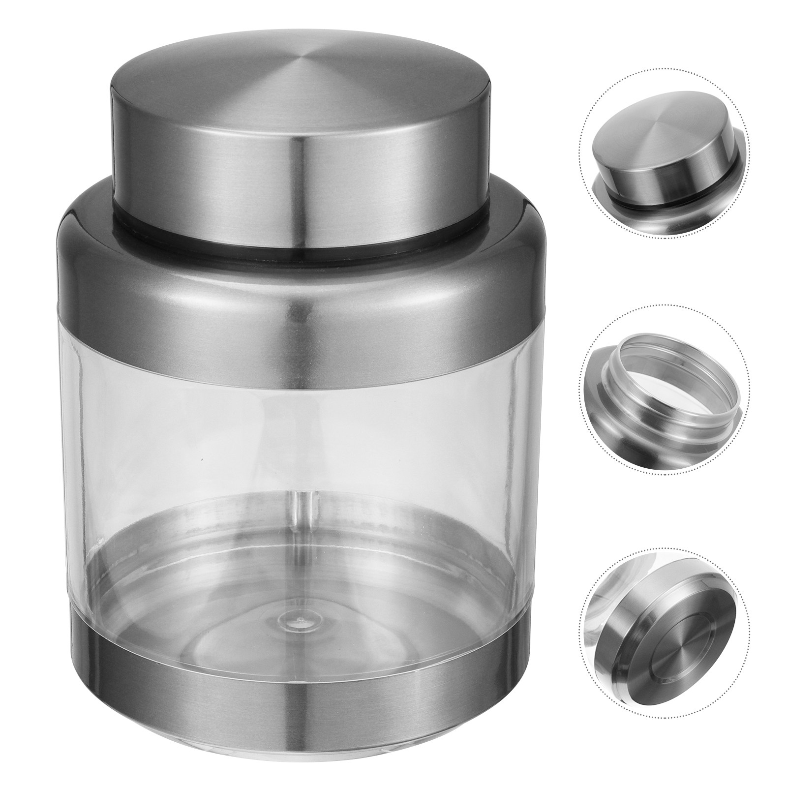 Stainless Steel Food Storage J - Airtight Cereal Jar 评论和价格