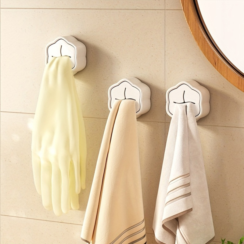 6PCS Self Adhesive Towel Holde - Food Storage For Room 评论和价格