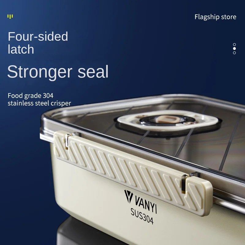 Steel Crisper Sealed Dumpling  - Food Storage Freezer Containers 评论和价格