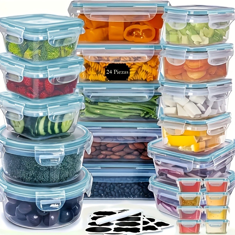48PCS BPA-Free Food Storage Se - Food Storage Meals 评论和价格