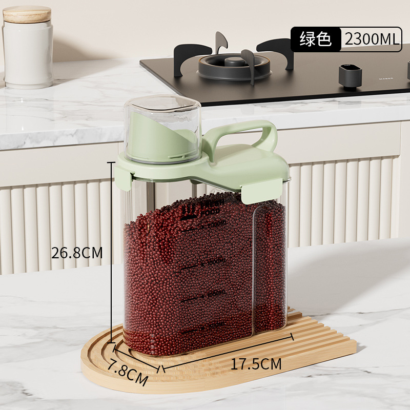Kitchen Grain Storage Containe - Airtight Cereal Jar 评论和价格