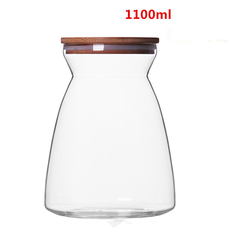 1100Ml Transparent Airtight Fo - Airtight Cereal Jar 评论和价格