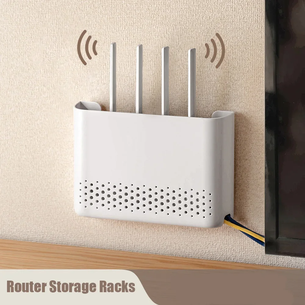 Router Storage Box Storage Rac - Food Storage For Room 评论和价格